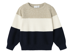 Name It weathered teak knit pullover